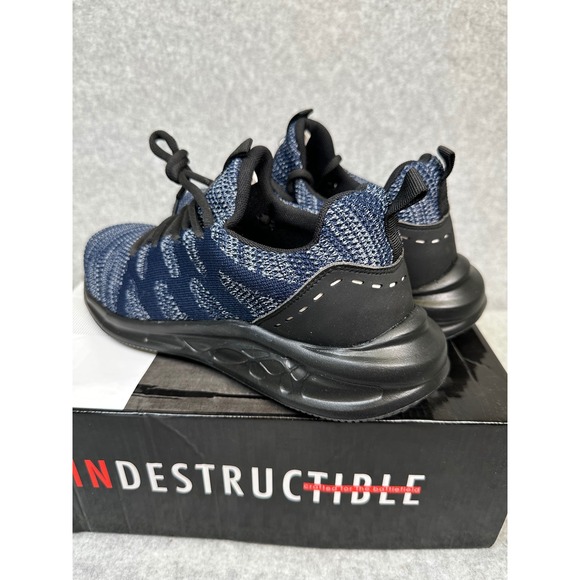 Indestructible Ryder‎ Blue Steel Toe Work Safety Shoes Sneakers Mens Size 7 - Picture 3 of 7